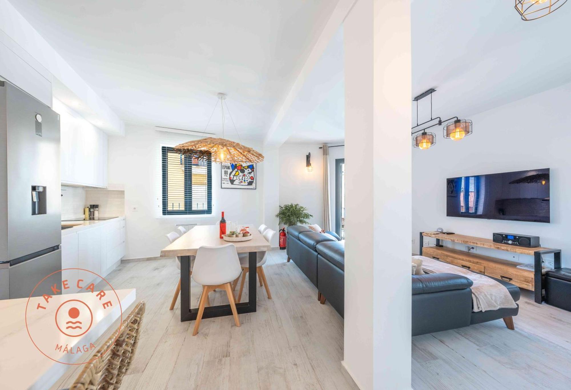 Stylish Apartment In Malaga Centro - Tcm (Adults Only) Экстерьер фото